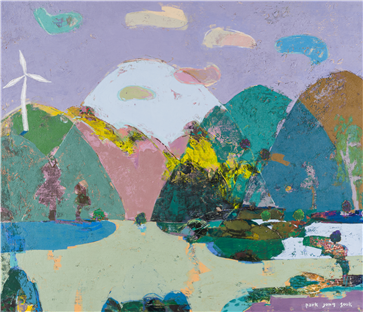  기억의 편린 106 * 91 oil on canvas