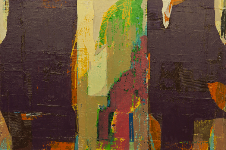 동방의 빛 116,7×80,3 Mixed Media 2021