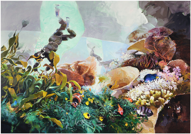  심해, 259.0 X 194.0cm, oil on canvas,2009