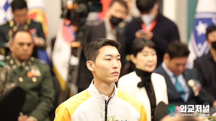 높이뛰기 국가대표 우상혁(사진=외교저널)