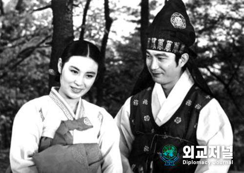  A scene from the Korean movie Chunhyangjeon