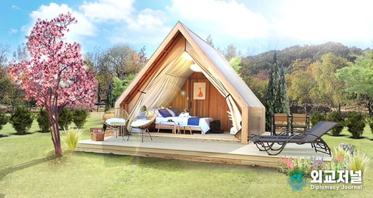 The bird's eye view of Garden Stay