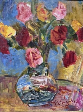  장미 33.3 *24 oil on canvas