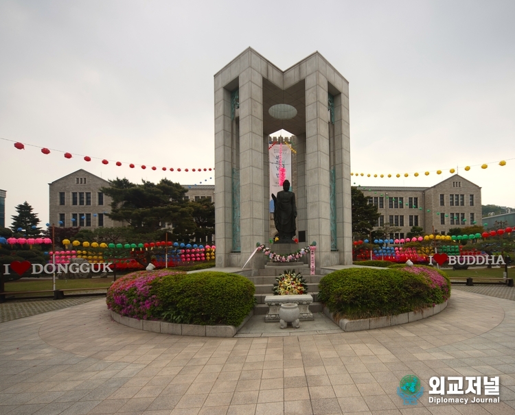 동국대학교 필동캠퍼스 1호교사 명진관明進館 등록문화재 제735호 (사진=김지은기자)