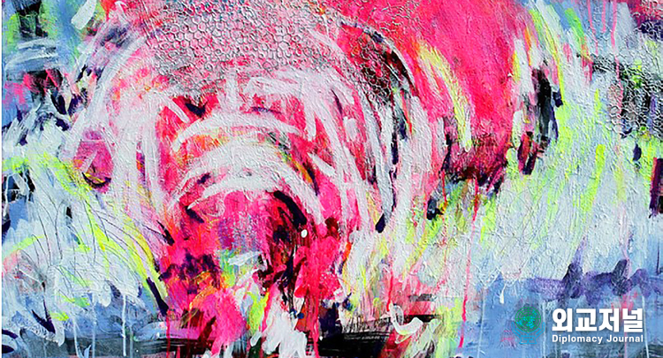 CLOUDS 60.6x90.9cm_Mixed media on Canvas_2016