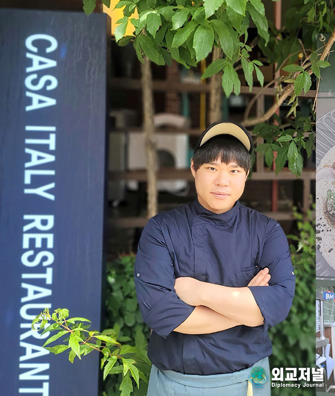 Han Sol Kim, the owner chef of Casa Italia.