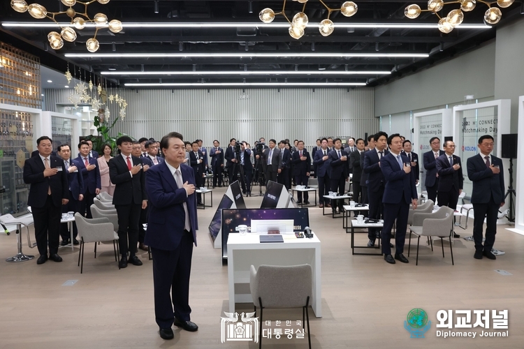  6월 1일 윤석열 대통령은 제5차 수출전략회의를 주재했다. (사진=대통령실)