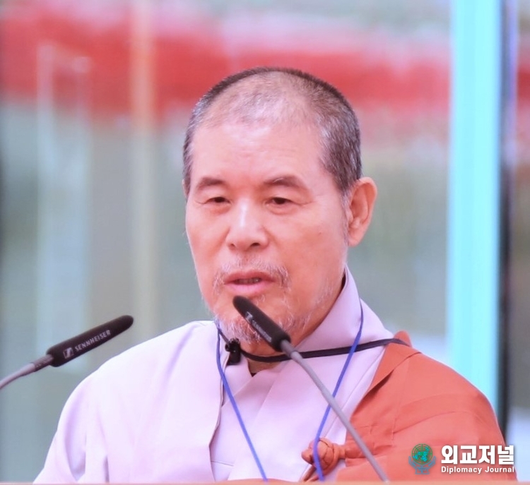 대한불교 조계종 총무원장을 지낸 자승 스님(외교저널)