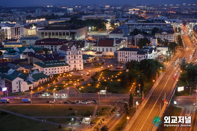 Minsk at night