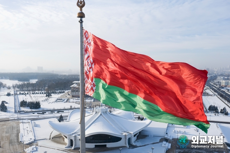 National flag of Belarus