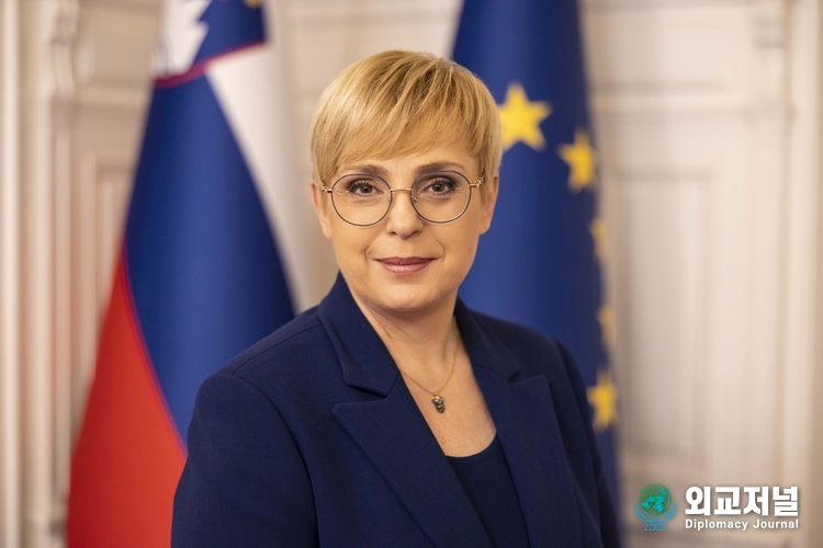 President Natasa Pirc Musar of Slovenia