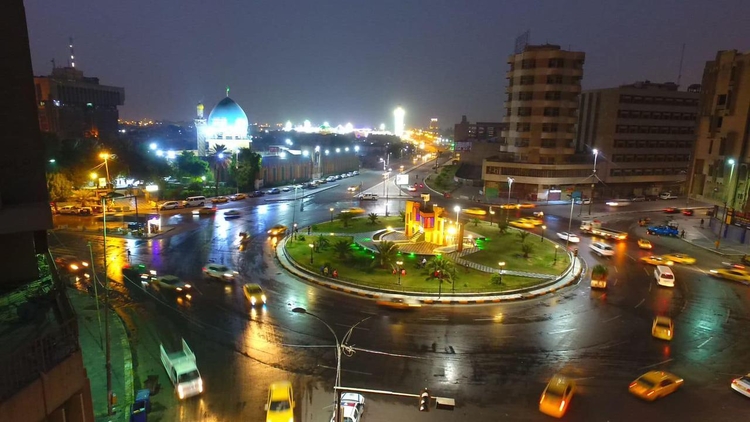 Baghdad city, the capital of Iraq
