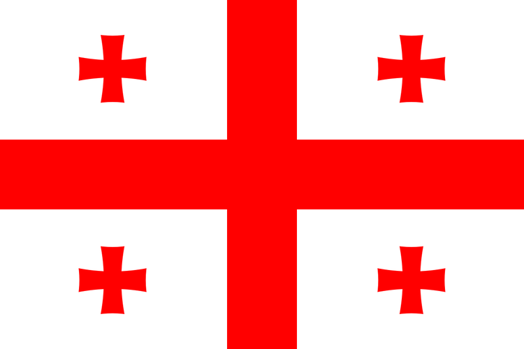 National flag of Georgia