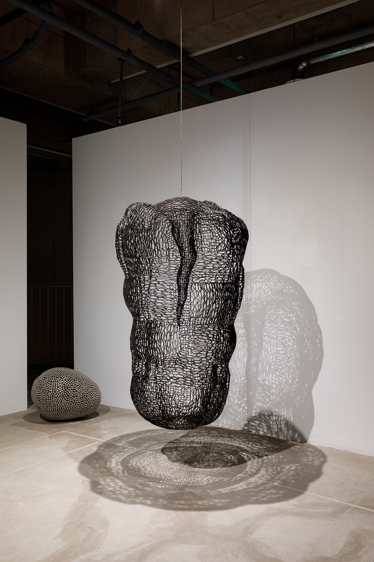 Millennium- Pine Tree Lump 2023-2 148x87x85cm 동파이프 산소용접 copper welding 2023