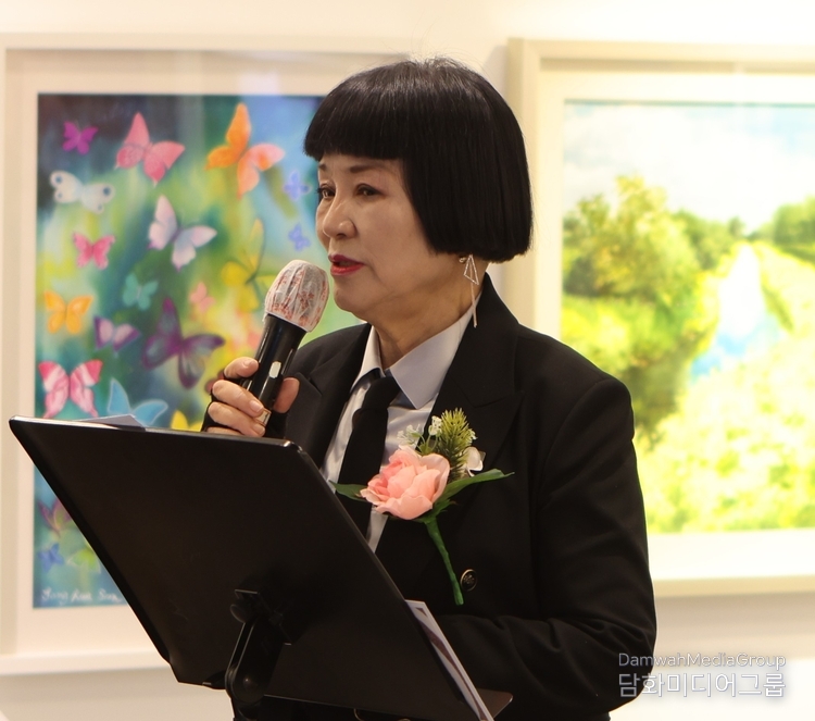 한국여성미술협회 김홍주 회장, (사진=담화미디어그룹)