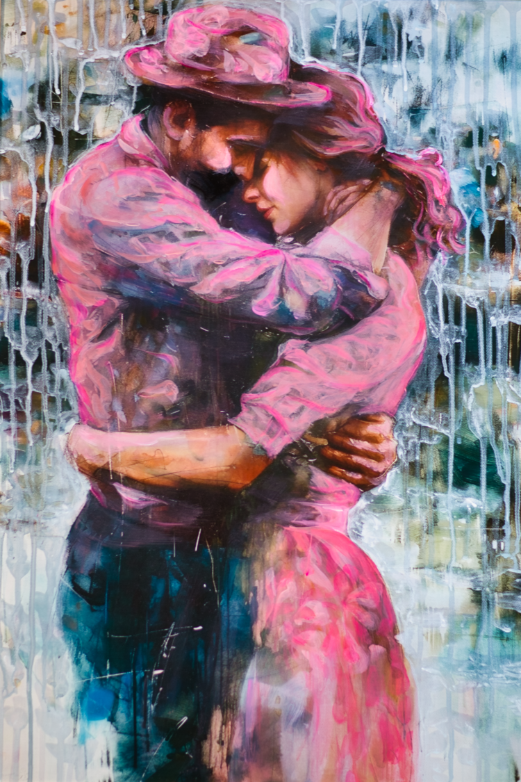 김농주, The Moment We Color Each Other, Acrylic Color