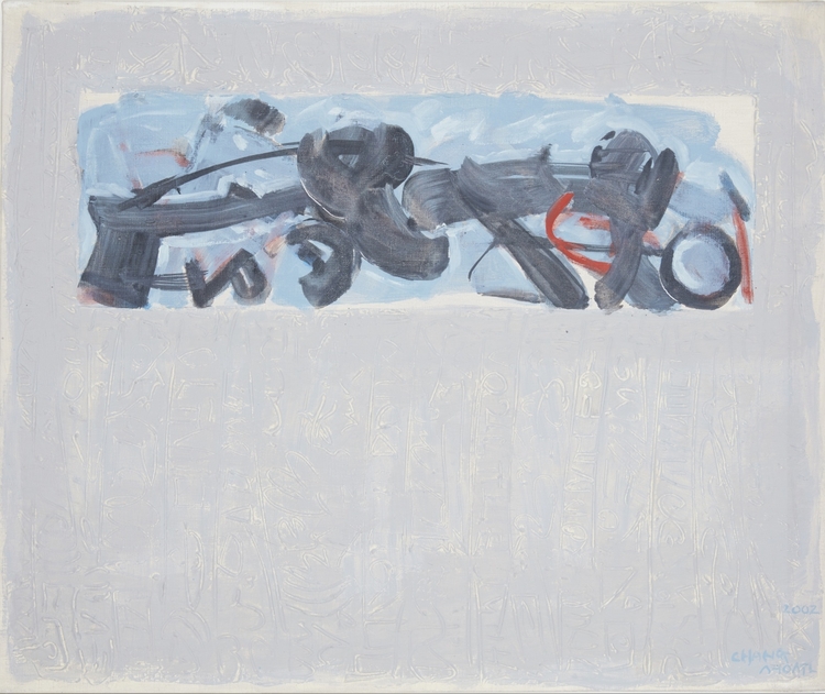 추상224 oil on canvas 72 .7 * 60 .6 2002년