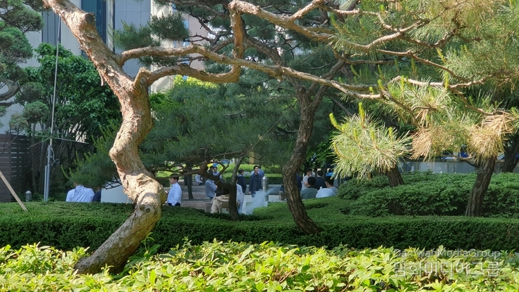 제일은행 본점 흡연장소