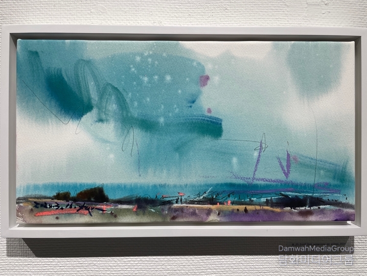 숨 25.2 * 47.2 watercolor on arches 2024