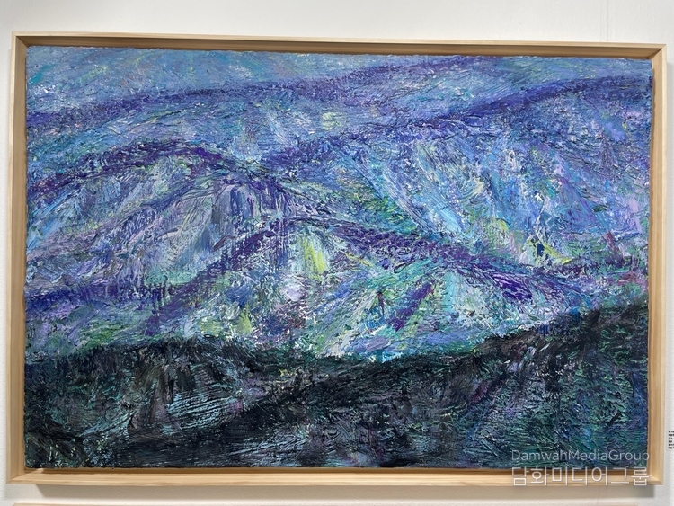 잔설 60. 6 * 90. 9 oil on canvas 2024