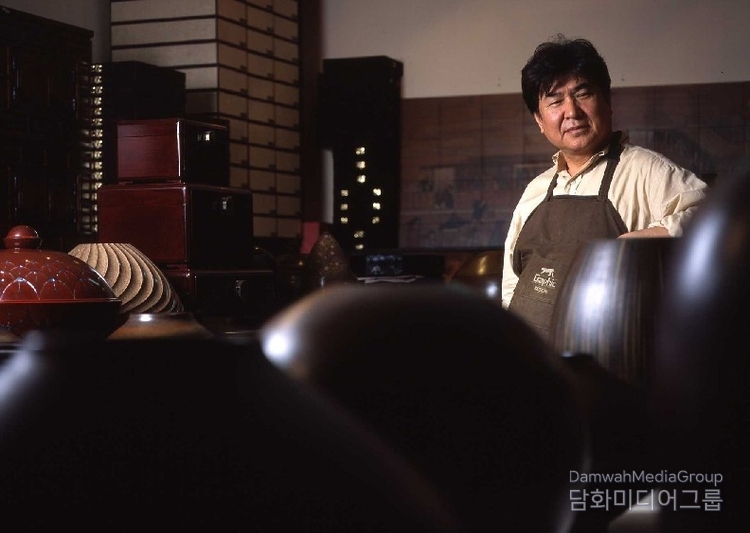 무형문화재 1호 채화칠장 청목 김환경 