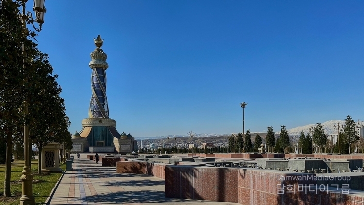 독립 단지는 두샨베에 있는 건축 단지(사진-타지키스탄 대사관 제공)