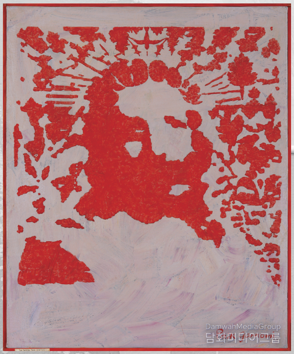 붉은예수 72 * 54 oil on canvas 1984, New York
