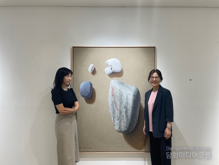 박계희작가, 최미화센터장