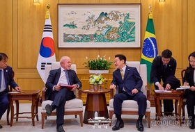 李대통령, ‘소년공’ 동지 룰라 대통령에 최고 수준 예우