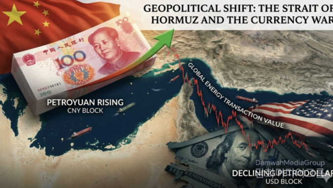 호르무즈의 통행료가 된 ‘위안화’… 50년 페트로달러 체제, 종말의 시작인가