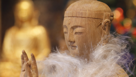 지장보살에, 피어난 “법화法花, 우담바라” 친견하세요