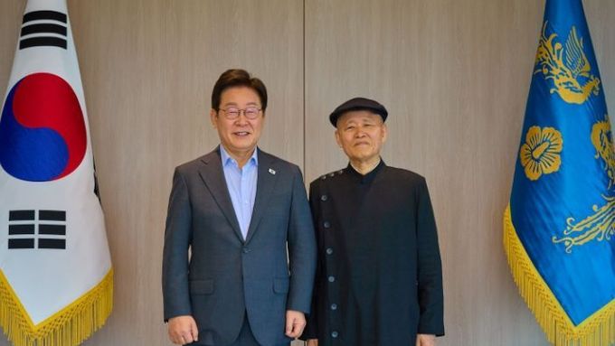 이재명 대통령, 도올 김용옥 선생 접견