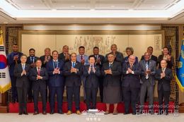 이재명 대통령, 태평양도서국 외교장관 단체 접견