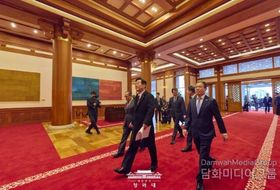 이재명 대통령, 청와대 첫 출근