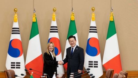 이재명 대통령 "이탈리아는 오랜 친구…양국 협력 잠재력 한계 없어"