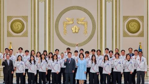 이재명 대통령, 동계올림픽 선수단 격려 오찬