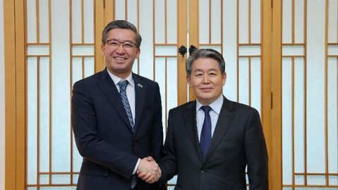 재외동포청장, 주한 우즈베키스탄 대사 접견