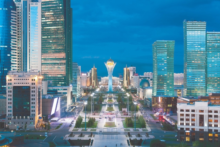 Astana, the capital of Kazakhstan