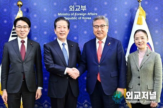 박진 외교부 장관, 일본 공명당 대표 접견