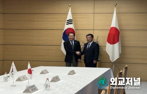 마쓰노 히로카즈 관방장관 면담
