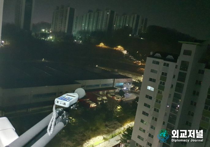 소음측정 현장