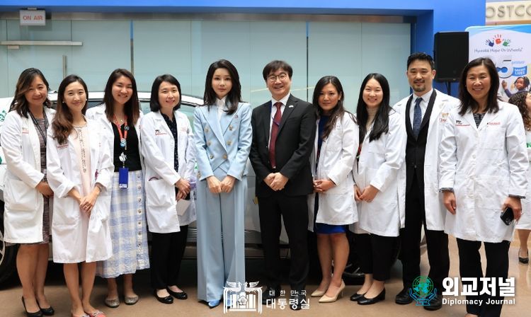 김건희 여사, 美 보훈요양원 방문 및 국립 어린이병원 특별후원 기념행사 참석