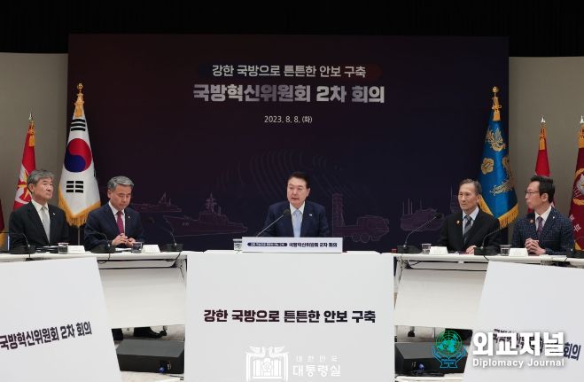 8월 8일 윤석열 대통령은 국방혁신위원회 제2차 회의를 주재했다.