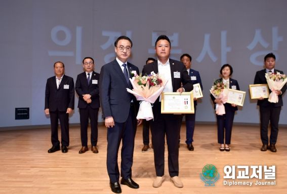 영광군의회 김한균 부의장, 대한민국시군자치구의회의장협의회 지방의정봉사상 수상