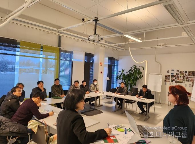 도의원 국외출장-핀란드 오흐야모 방문