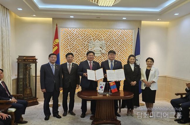 부산시의회, 몽골 울란바토르시의회와 우호교류협정 체결