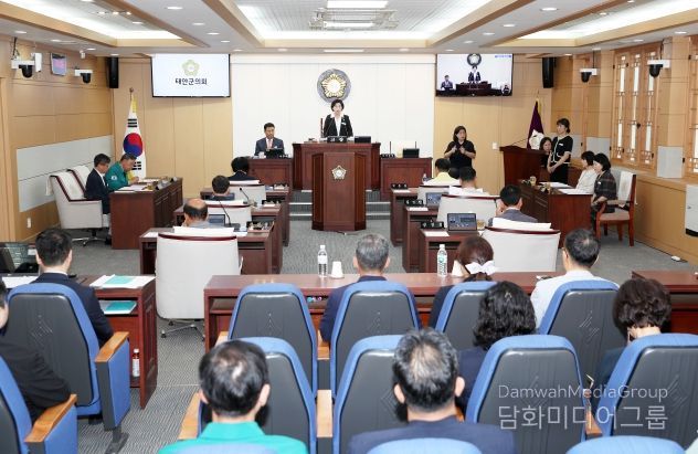 태안군의회, 제306회 임시회 개회