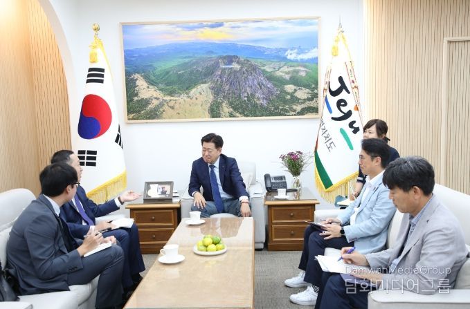 신임 주제주중국총영사 면담