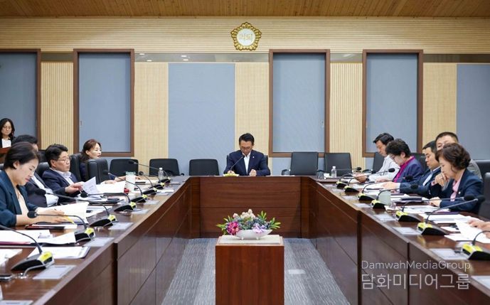 평택시의회, 9월 정기 의원간담회 개최
