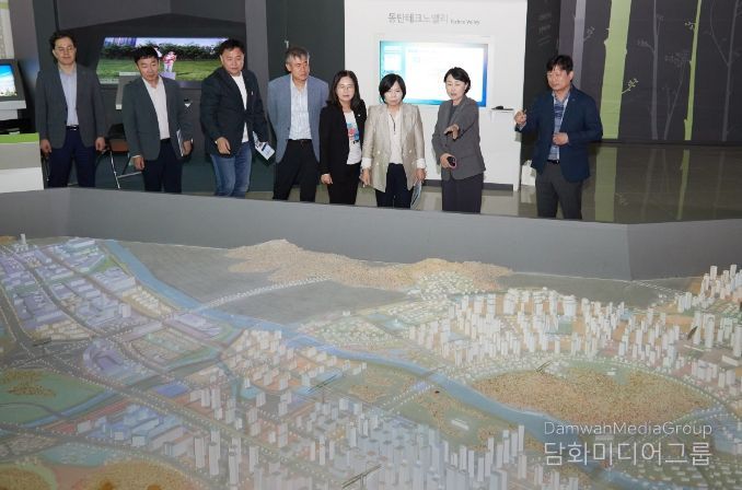 동탄신도시 동탄역사 복합개발 현장 등 방문